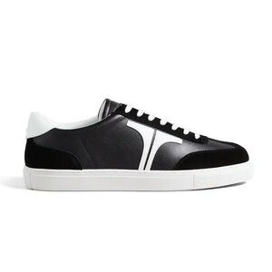 Ted Baker Sneakers Men Robbert Retro Black/White Leather Suede US 12 EU 45